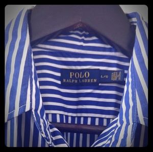 Polo Ralph Lauren Button down shirt dress size L